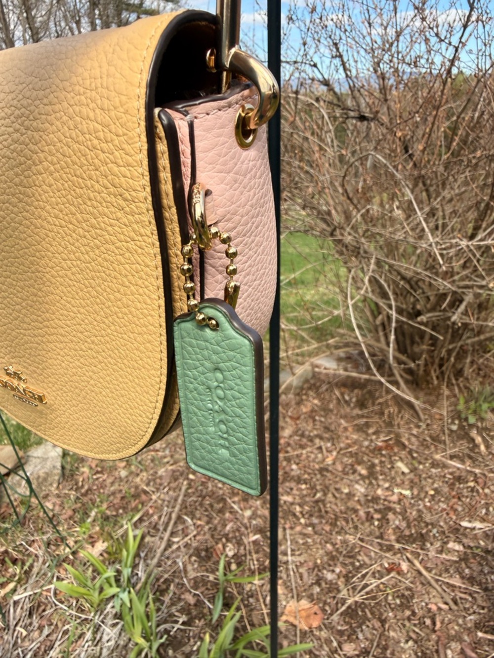 Coach Ellen Color block Crossbody Bag - Picture 7 of 12
